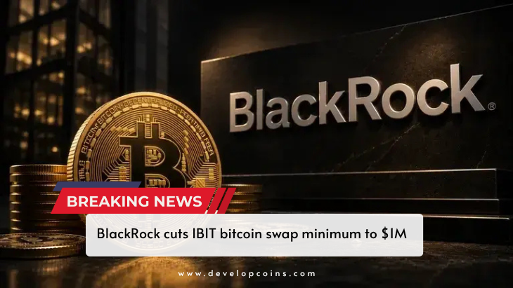 BlackRock cuts IBIT bitcoin swap minimum to $1M
