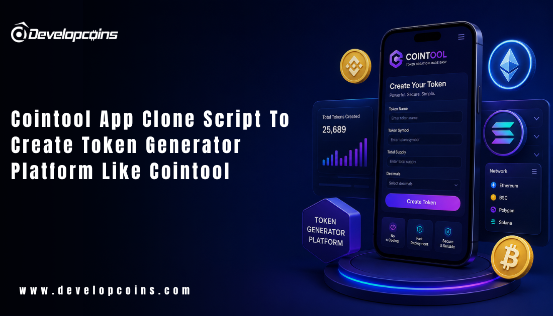 Cointool App Clone Script - To Create Token Generator Platform Like Cointool
