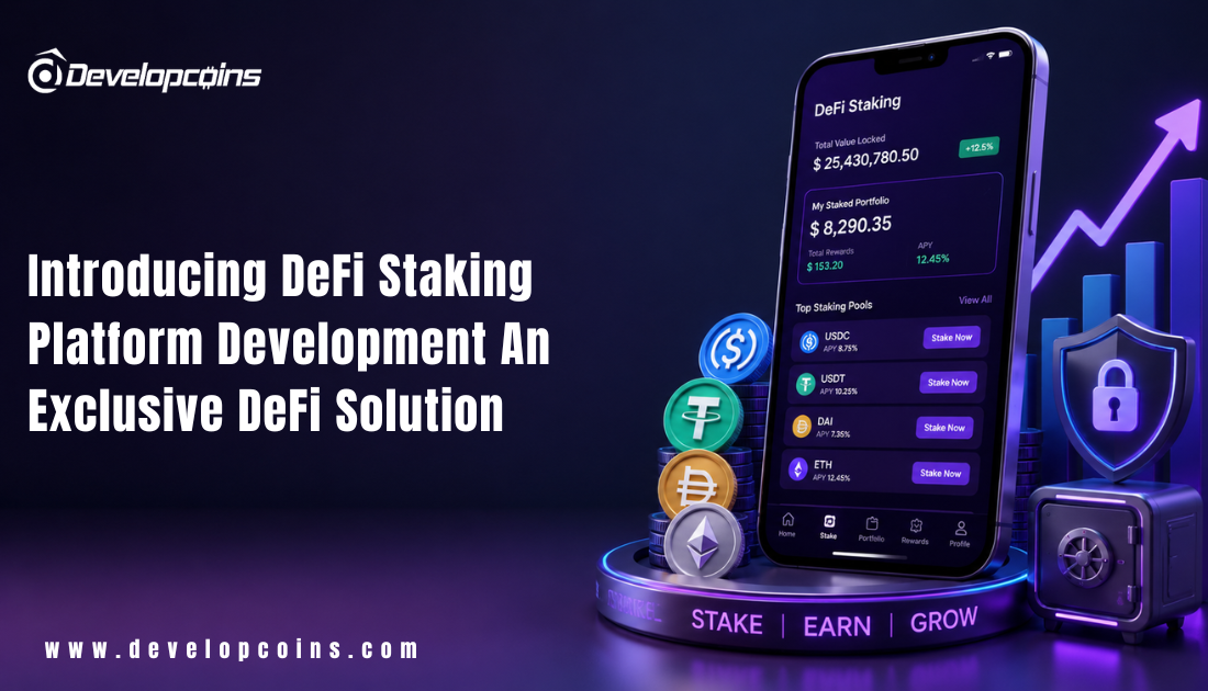 Introducing DeFi Staking Platform Development - An Exclusive DeFi Solution