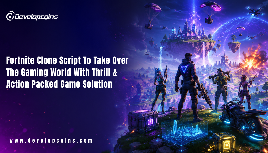 Fortnite Clone Script - To Take Over The Gaming World With Thrill & Action Packed Game Solution