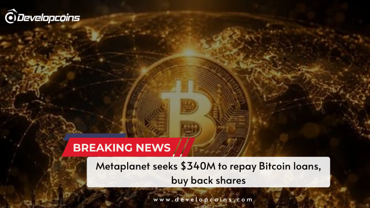 Metaplanet seeks $340M to repay Bitcoin loans, buy back shares