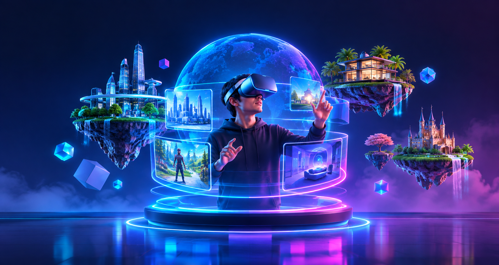 Metaverse 3D Space Development Company