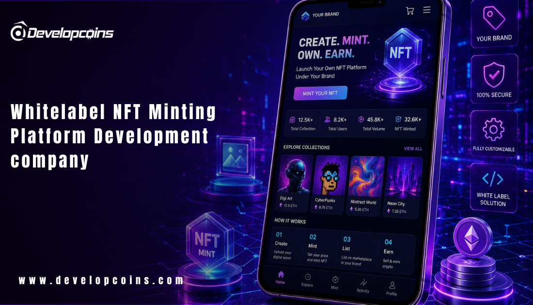 Whitelabel NFT Minting Platform Development company