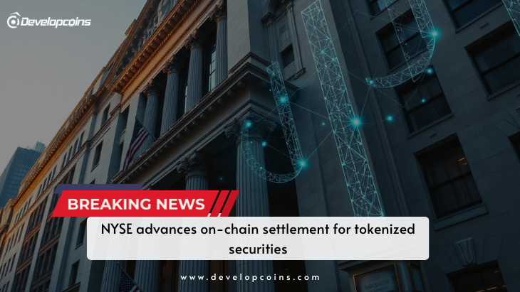 NYSE advances on-chain settlement for tokenized securities