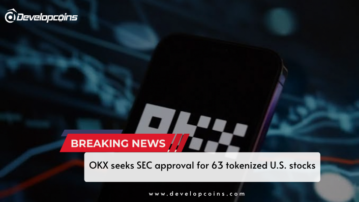 OKX seeks SEC approval for 63 tokenized U.S. stocks