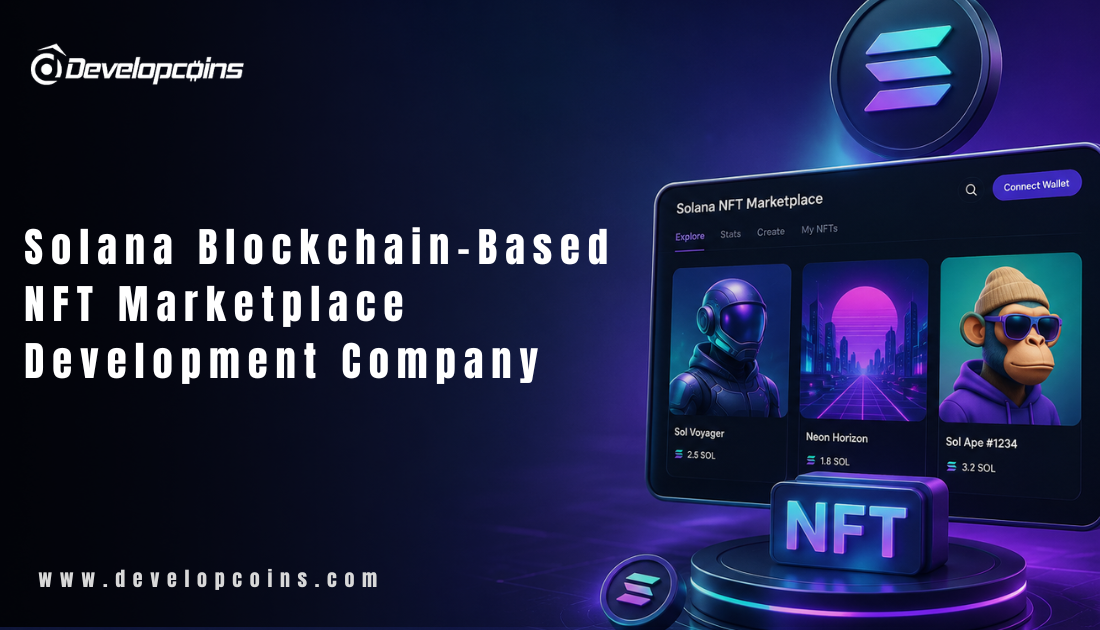 Solana Blockchain Based NFT Marketplace Development Company