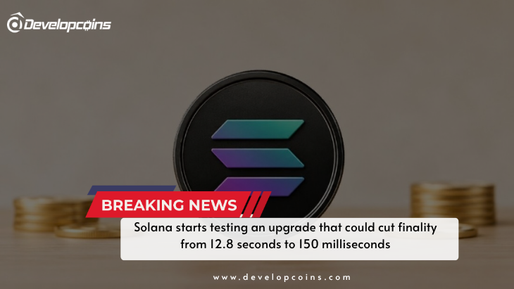 Solana starts testing an upgrade that could cut finality from 12.8 seconds to 150 milliseconds