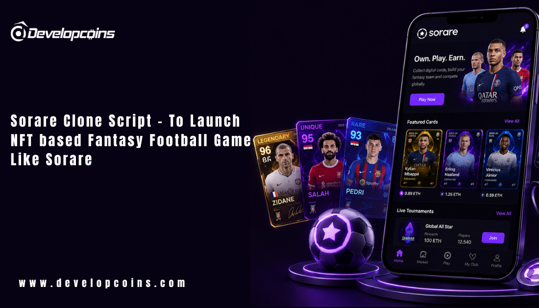 Sorare Clone Script - To Launch NFT based Fantasy Football Game Like Sorare
