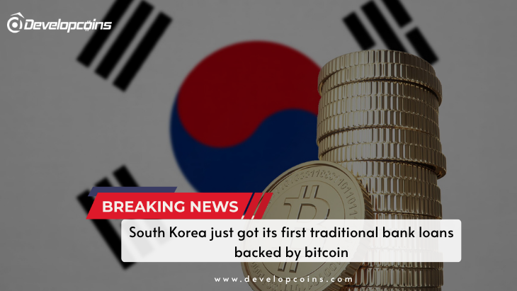 South Korea just got its first traditional bank loans backed by bitcoin