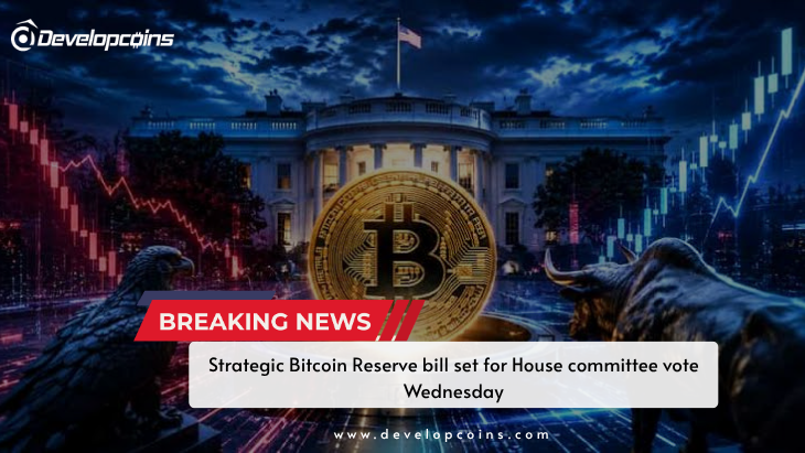 Strategic Bitcoin Reserve bill set for House committee vote Wednesday