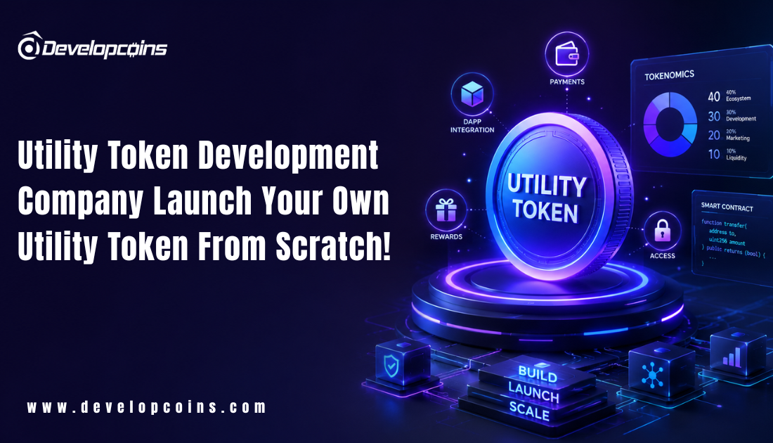 Utility Token Development Company | Launch Your Own Utility Token From Scratch!